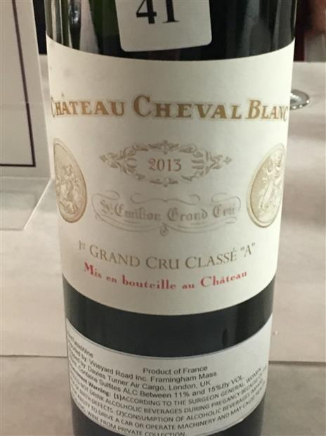 2011 Château Cheval Blanc - CellarTracker