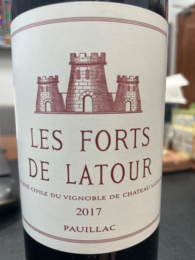 2017 Château Latour Les Forts de Latour - CellarTracker