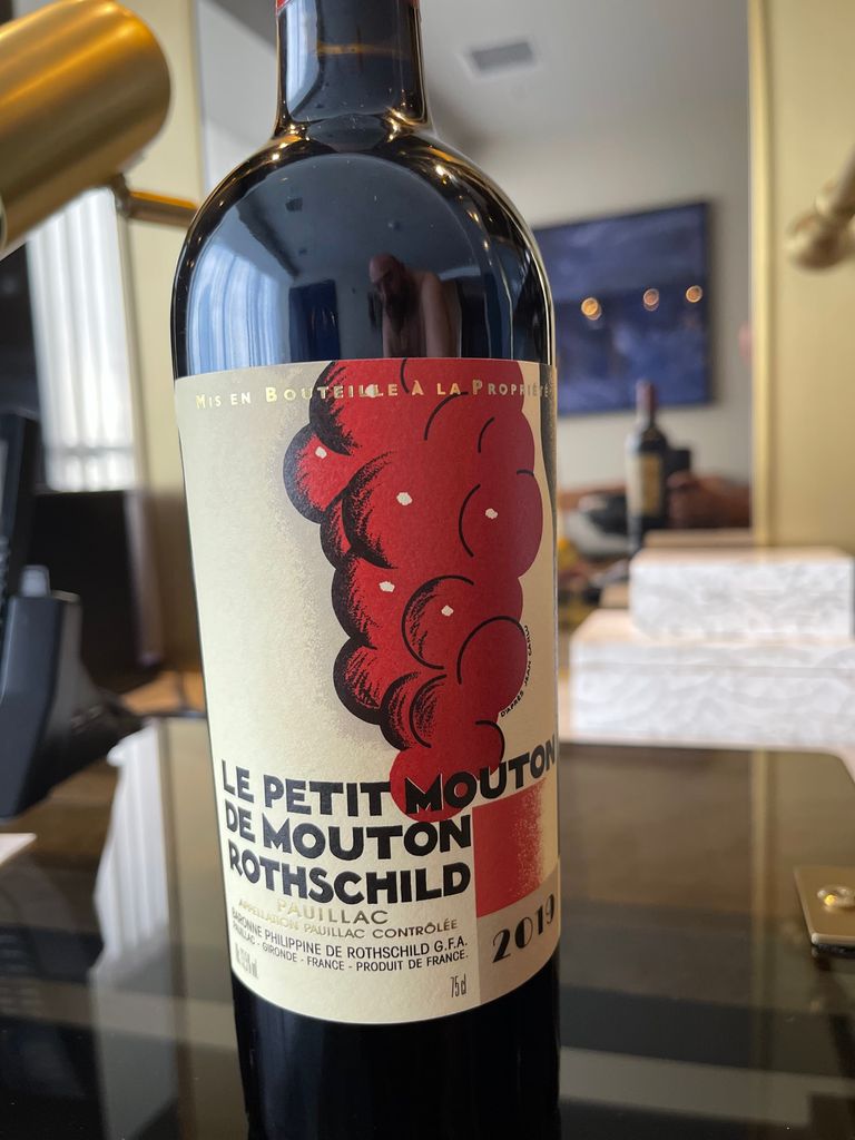 2019 Le Petit Mouton de Mouton Rothschild - CellarTracker