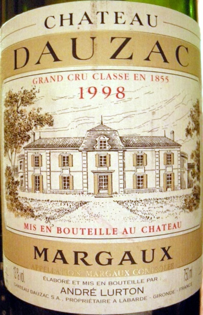 1998 Château Dauzac - CellarTracker