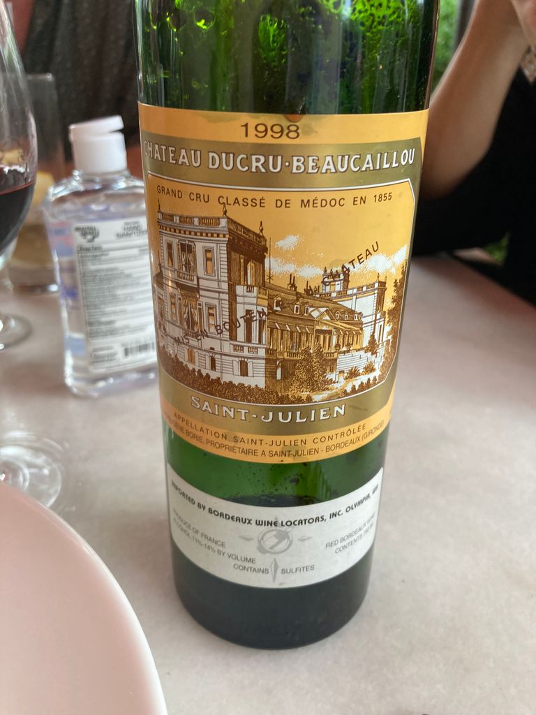1998 Château Ducru-Beaucaillou - CellarTracker