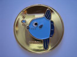 水族館4☆新潟☆マリンピア日本海9☆ラッコ☆記念メダル☆茶平工業