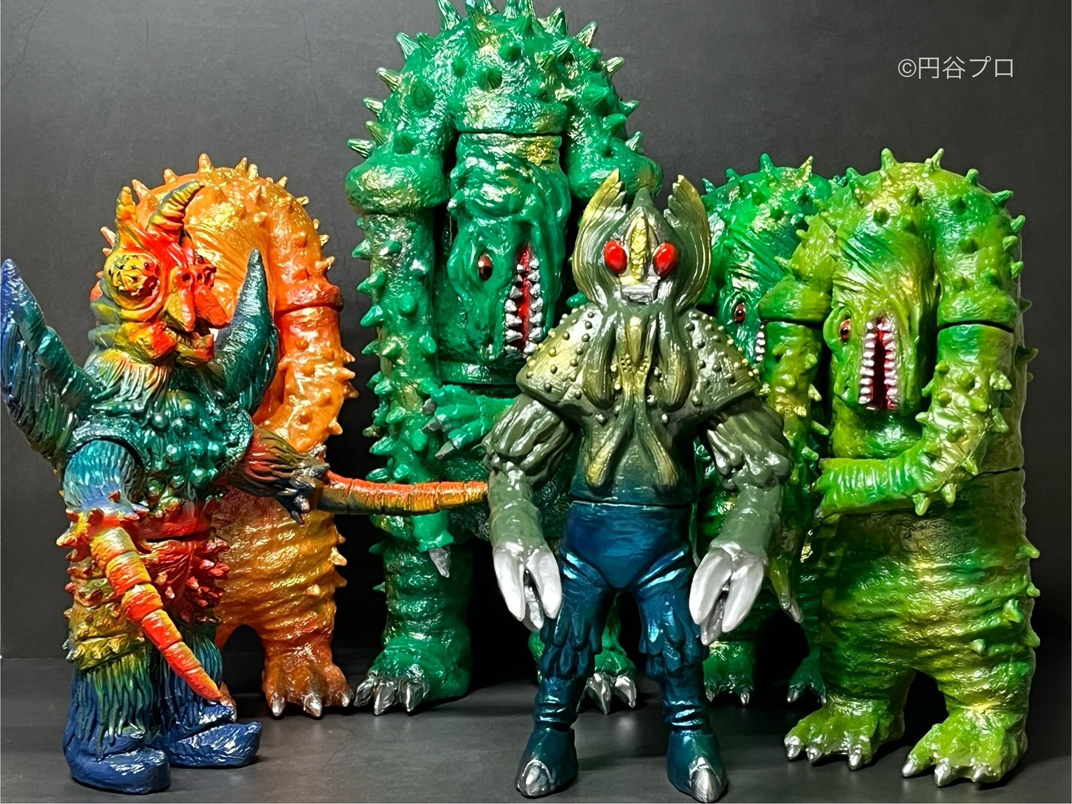 期間限定価格！keio限定】 LEOソフビ坊や 偶像怪獣 イカヅチ ソフビ2点