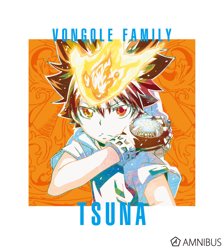 TVアニメ『家庭教師ヒットマンREBORN!』 - 沢田綱吉 Ani-Art Tシャツ