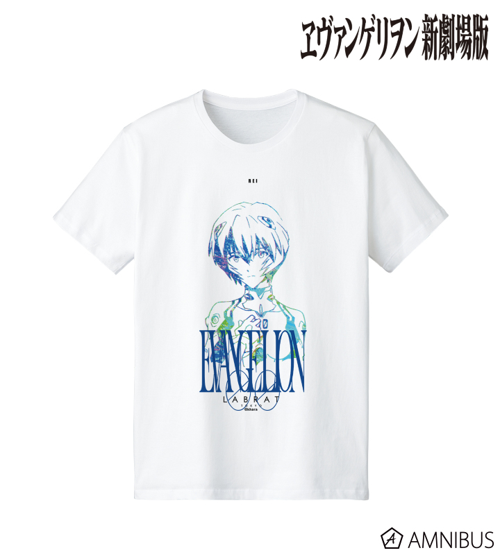 ヱヴァンゲリヲン新劇場版 - LABRATコラボ 綾波レイ Ani-Art Tシャツ