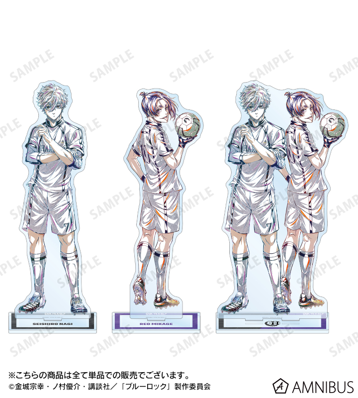 ブルーロック VD バレンタイン 缶バッジ 御影玲王 アクリルスタンド