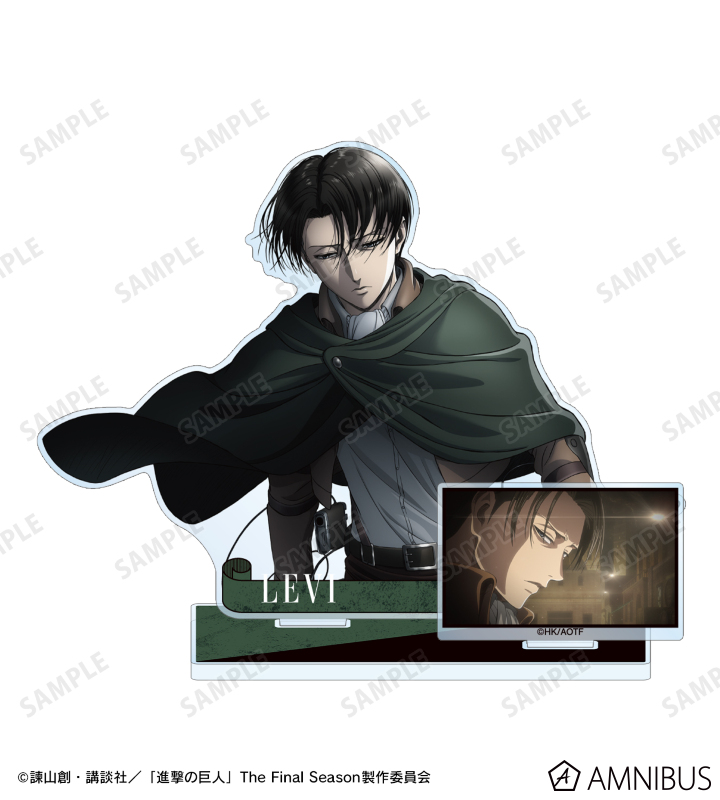進撃の巨人 ブレオダ アクリルスタンド 2024 リヴァイ リヴァイ兵長