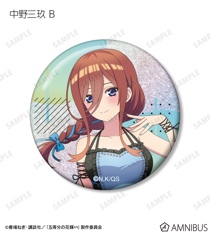 希少 五等分の花嫁 ヴィレッジヴァンガード 缶バッジ 三玖 2025年最新】