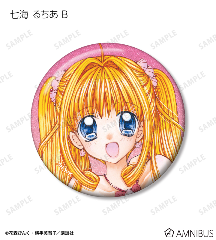 ぴちぴちピッチ - トレーディンググリッター缶バッジ | AMNIBUS