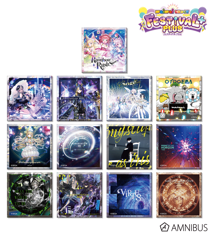 maimai でらっくす - トレーディング maimai でらっくす スクエア缶