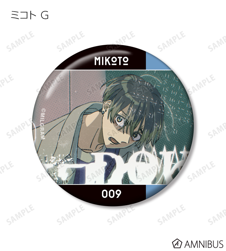 MILGRAM -ミルグラム- - トレーディング MV 缶バッジ ミコト『ダブル