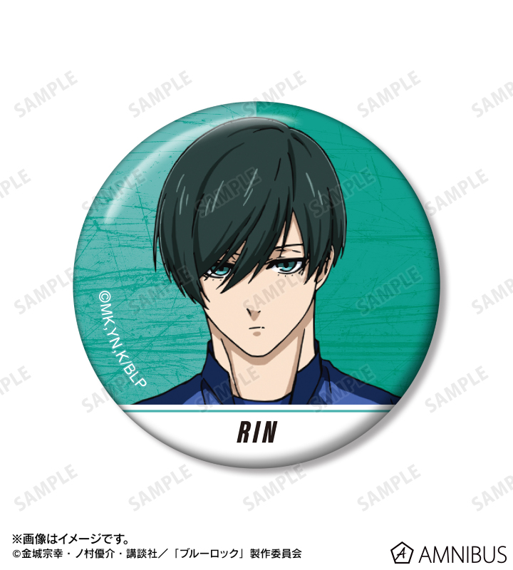 TVアニメ『ブルーロック』 - 糸師 凛 缶バッジ2個セット | AMNIBUS