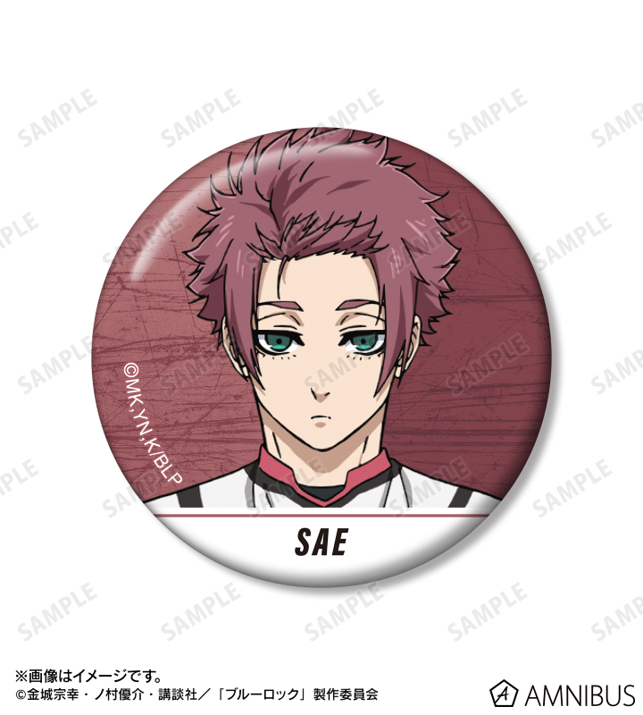 ブルーロック 糸師冴 プリンセスカフェ プリカフェ アニカプ 缶バッジ
