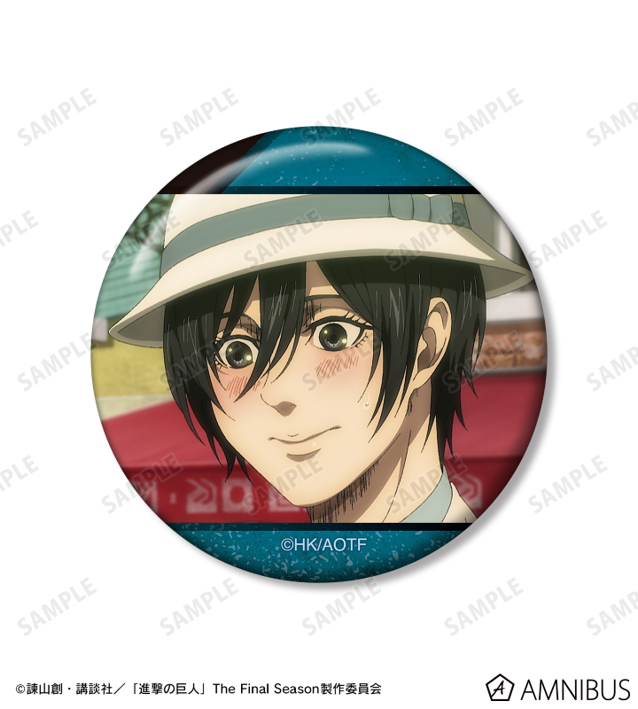 進撃の巨人 ミカサ 缶バッジ まとめ売り WIT STUDIO 進撃の巨人 ミカサ