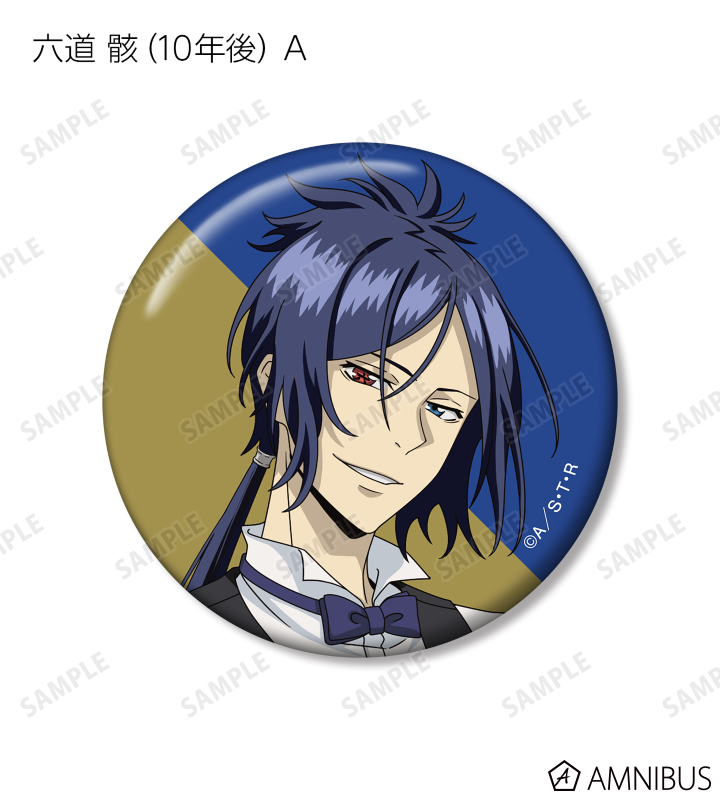 家庭教師ヒットマンREBORN! 天野明展 六道骸 コレクション缶バッジ