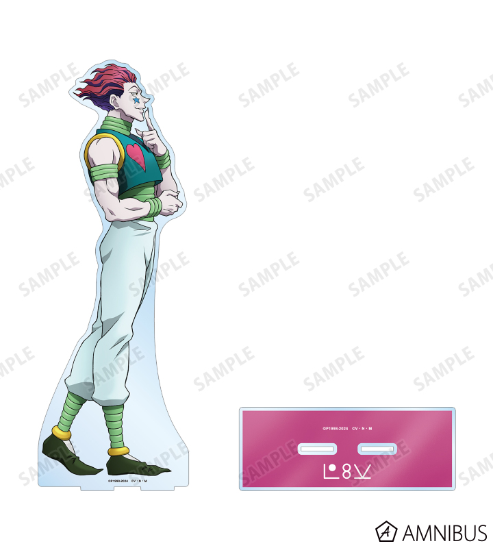 HUNTER×HUNTER - 描き下ろし ヒソカ 歩みver. 特大アクリルスタンド