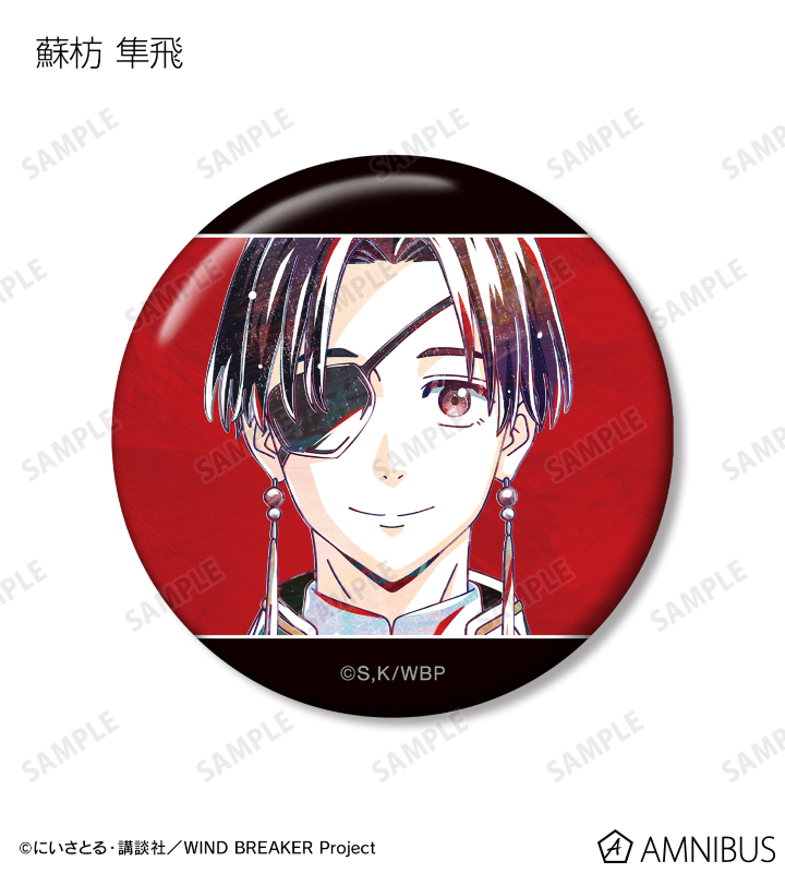 TVアニメ『WIND BREAKER』 - トレーディング Ani-Art 缶バッジ