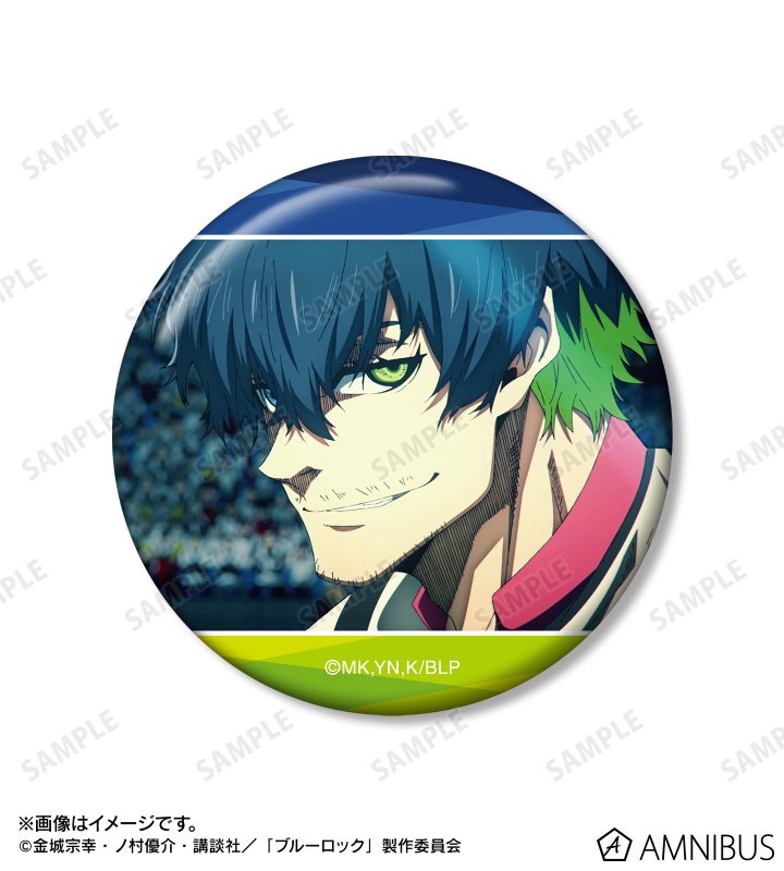 TVアニメ『ブルーロック』 - オリヴァ・愛空 場面写缶バッジ3個セット