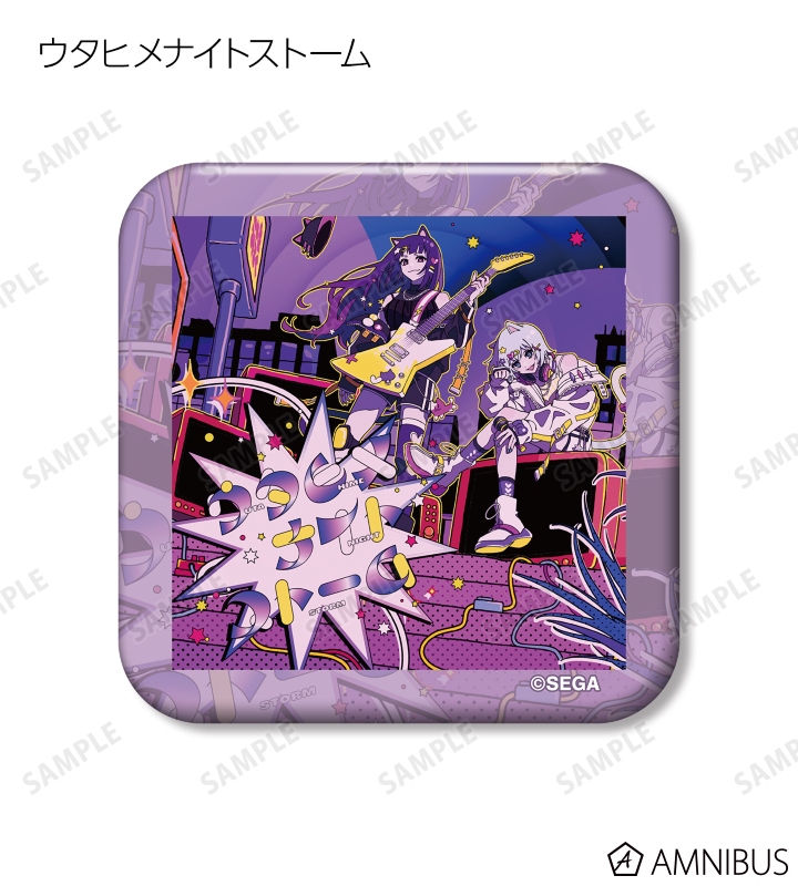 maimai でらっくす PRiSM PLUS - トレーディング角丸スクエア缶バッジ