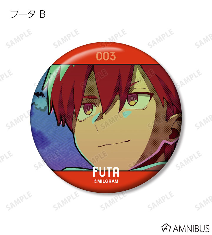 MILGRAM -ミルグラム- - トレーディング MV 缶バッジ フータ『天晴行進