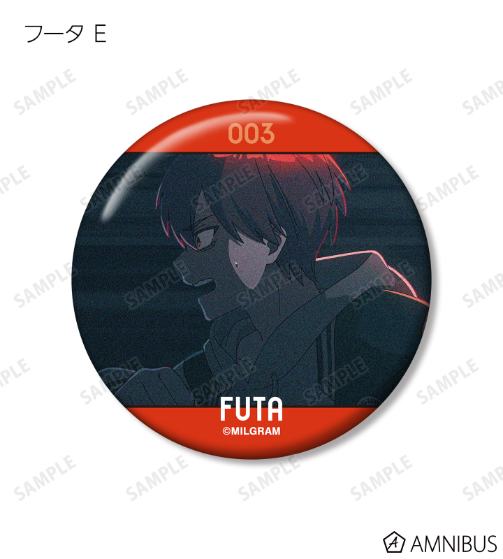 MILGRAM -ミルグラム- - トレーディング MV 缶バッジ フータ『天晴行進
