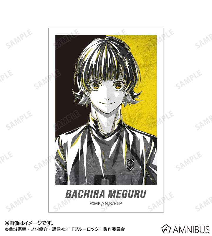 TVアニメ『ブルーロック』 - 蜂楽 廻 Ani-Art BLACK LABEL イラスト