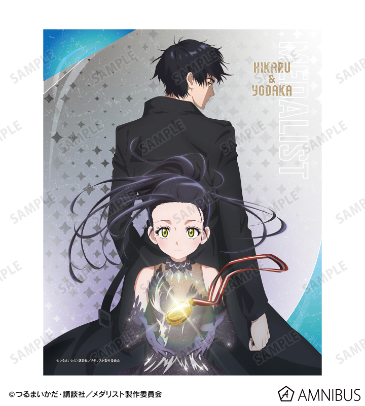 TVアニメ「メダリスト」 - 狼嵜 光&夜鷹 純 ペアビジュアル キャンバス