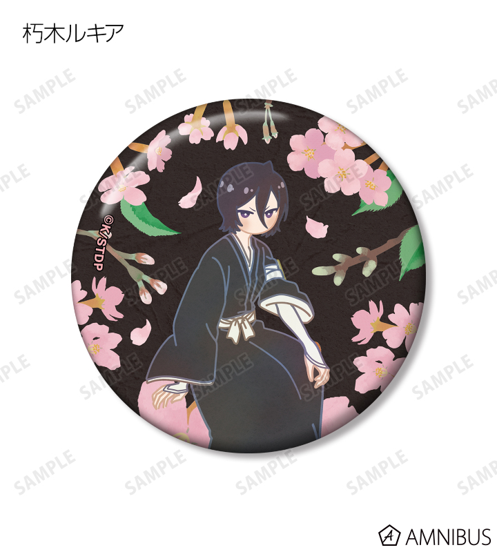 BLEACH BHDC DISCO おにぎりファンクラブ 缶バッジ 朽木ルキア BLEACH