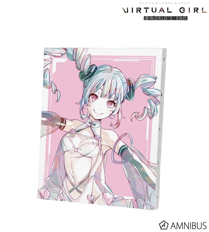 VIRTUAL GIRL @ WORLD'S END」 - アイ Ani-Art F3号キャンバスボード