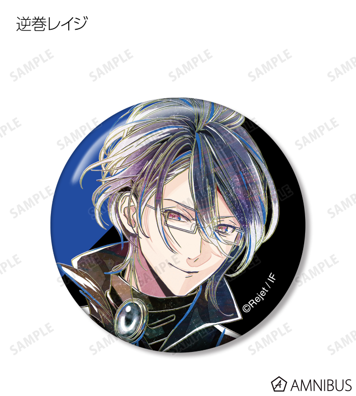 diabolik lovers ディアラバ 逆巻レイジ ホロ缶バッジ 吸愛事後