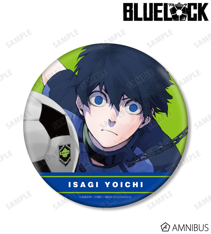 ブルーロック きゃらどり 缶バッジ 潔世一 ブルーロック 潔 世一だけ缶