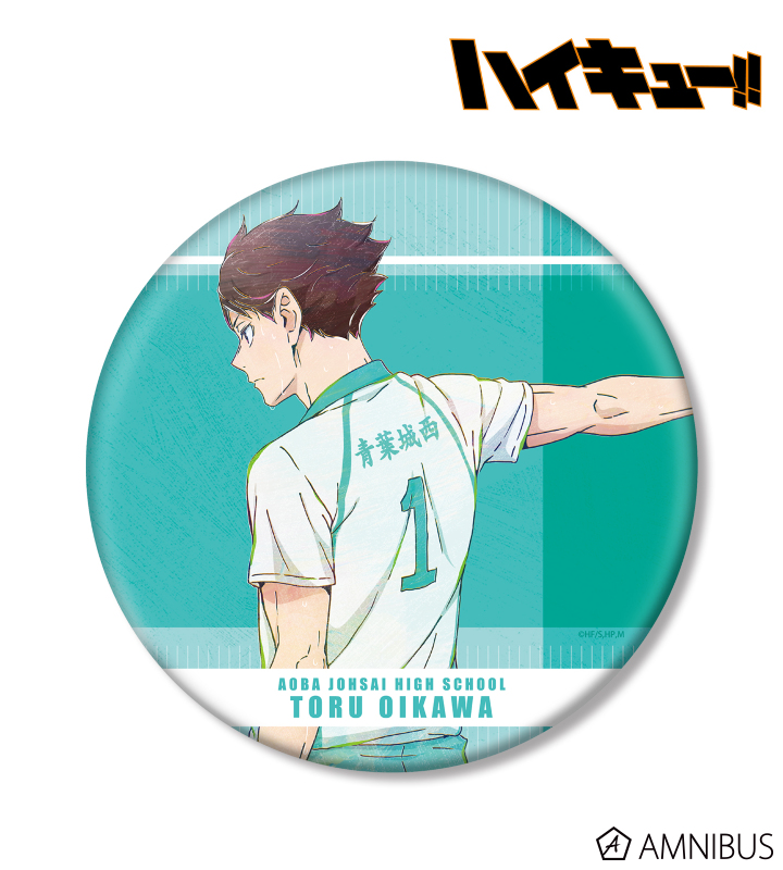 ハイキュー!! - 及川徹 Ani-Art 第7弾 BIG缶バッジ | AMNIBUS(アムニバス)