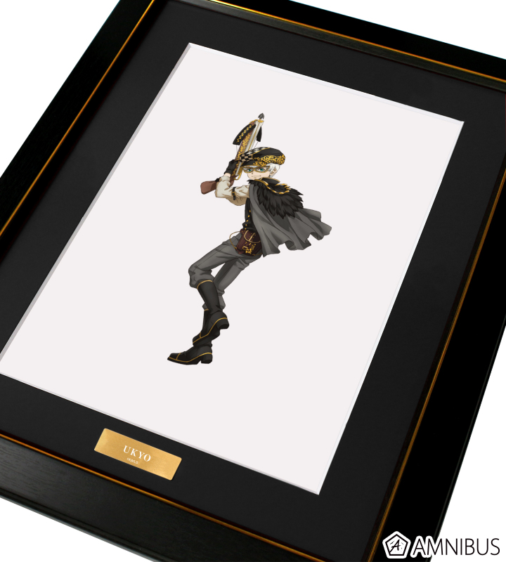 シリアルナンバー001】「Dr.STONE龍水」キャラファイングラフ 複製原画