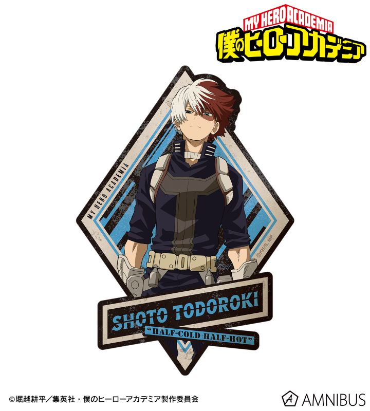 アニメ『僕のヒーローアカデミア』 - 轟焦凍 耐水ステッカー | AMNIBUS