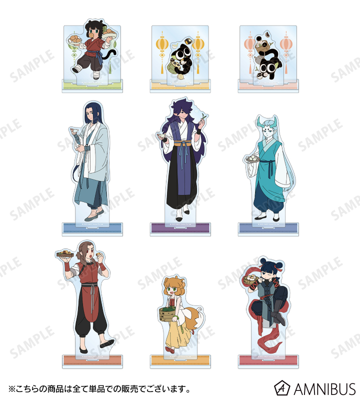 羅小黒戦記 - 描き下ろしイラスト ムゲン 飲茶ver. BIGアクリル