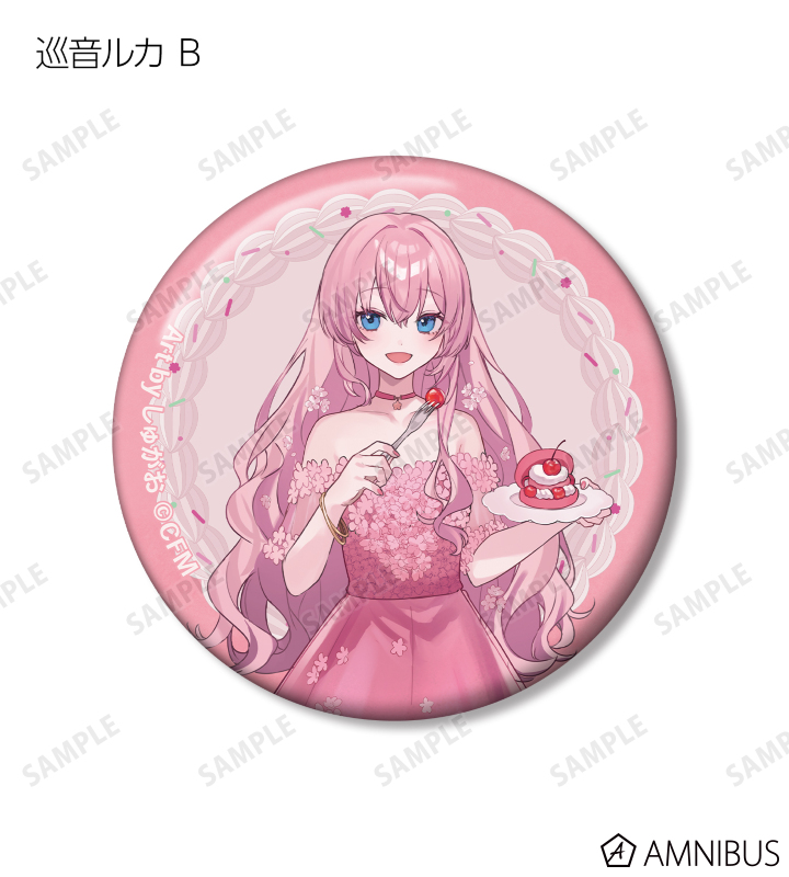 初音ミク 桜ミク 缶バッジ 桜木蓮 桜ミク_描き下ろし 桜パーティーver.