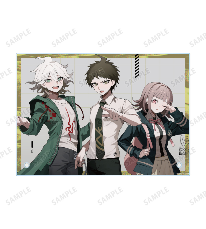 ダンガンロンパシリーズ - 描き起こし 日向創&狛枝凪斗&七海千秋 Art