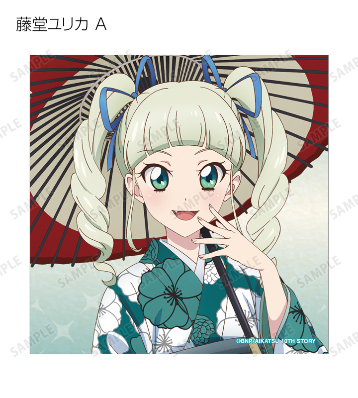 アイカツ アニON マグバッジ 藤堂ユリカか*の様 アイカツ アニON 藤堂