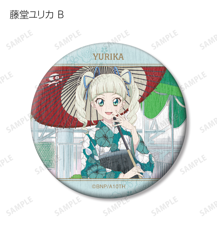 藤堂ユリカ アイカツ マグネット付きバッジ 藤堂ユリカアイカツ