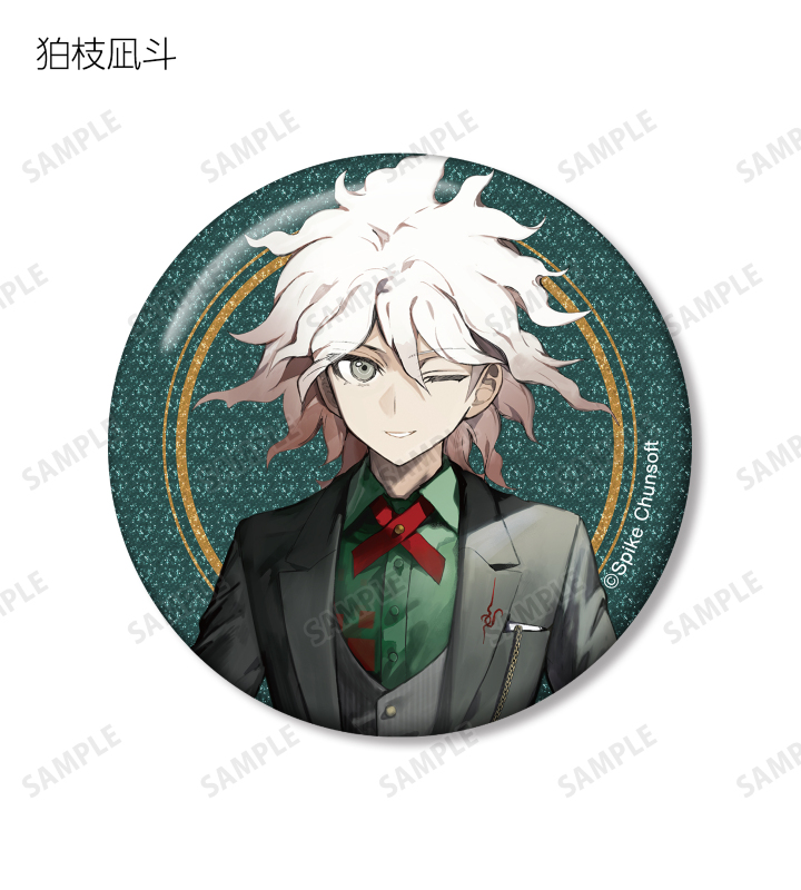 ダンガンロンパ プリロール 缶バッジ 狛枝凪斗 初期 ダンガンロンパ