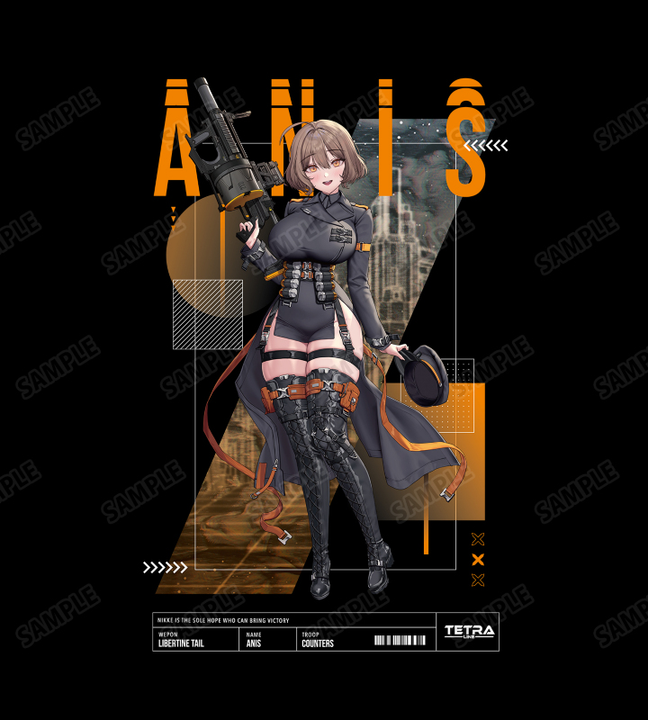 勝利の女神：NIKKE - LOVECACAOさんイラスト アニス タクティカル