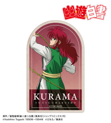 TVアニメ『幽☆遊☆白書』 - 妖狐蔵馬 Ani-Art Tシャツ vol.2