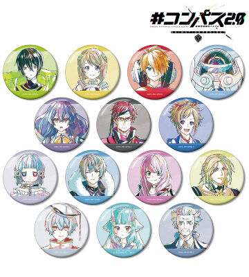 コンパス2.0 戦闘摂理解析システム - 十文字アタリ Ani-Art A3マット