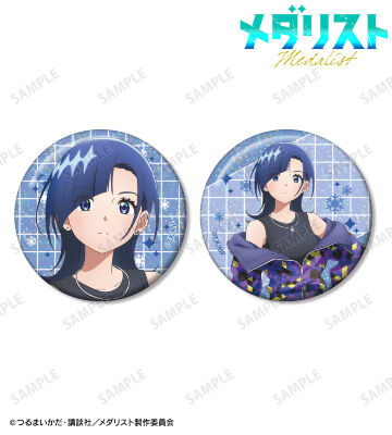 TVアニメ「メダリスト」 - 八木夕凪 ホログラム缶バッジ2個セット