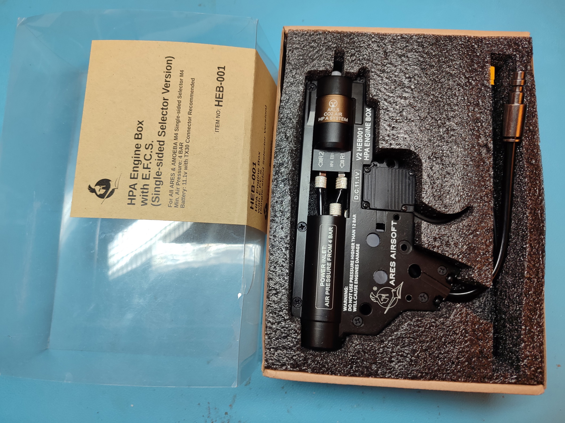 ARES AIRSOFT HPAエンジンボックス HEB-001 ARES HPA System HEB-001