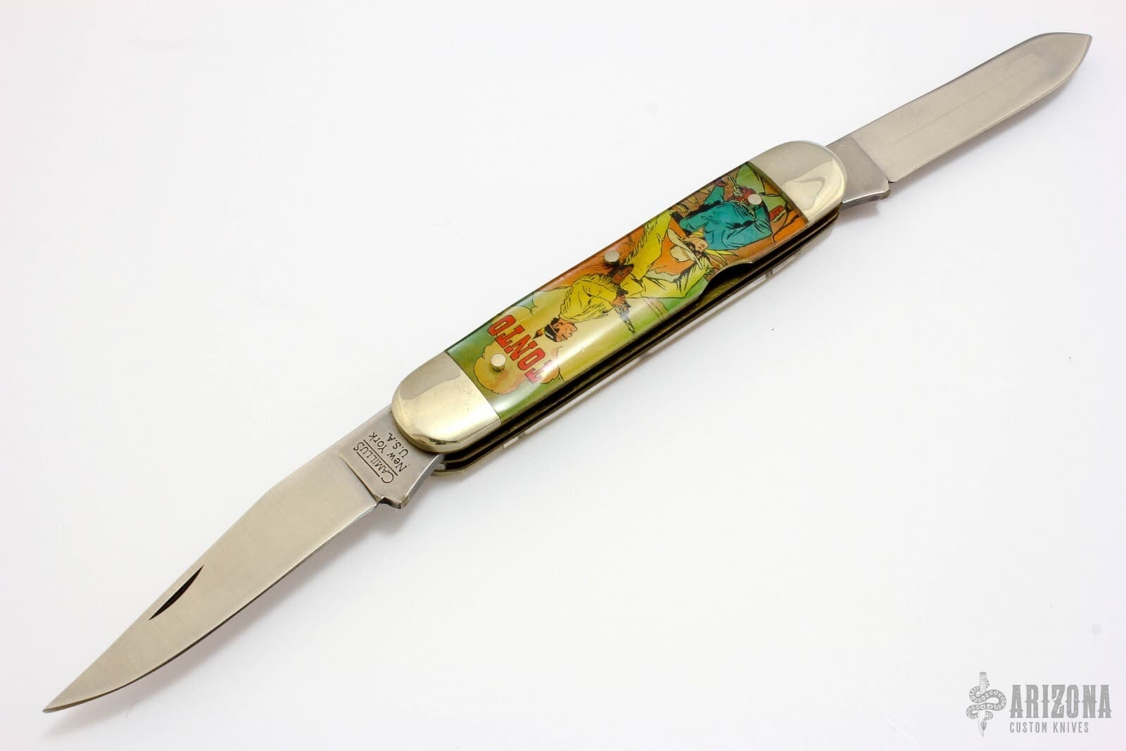 Riders of the Silver Screen Slip Joint - Tonto - Arizona Custom Knives