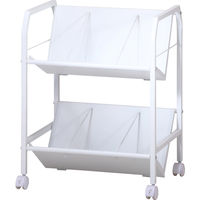 林製作所 カルテワゴン2段 1台 - アスクル