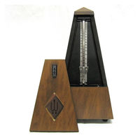 WITTNER 木製ゼンマイ式メトロノーム 811MK チェリー調 艶消し ベル