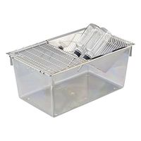 シナノ製作所 マウス飼育ケージ 225×338×140mm SN-802 1式 1-3352-03