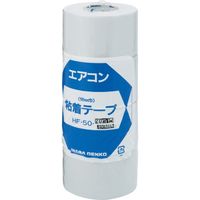 因幡電機産業 粘着テープ HFー50 白 HF-50-W 1セット(4巻)（直送品